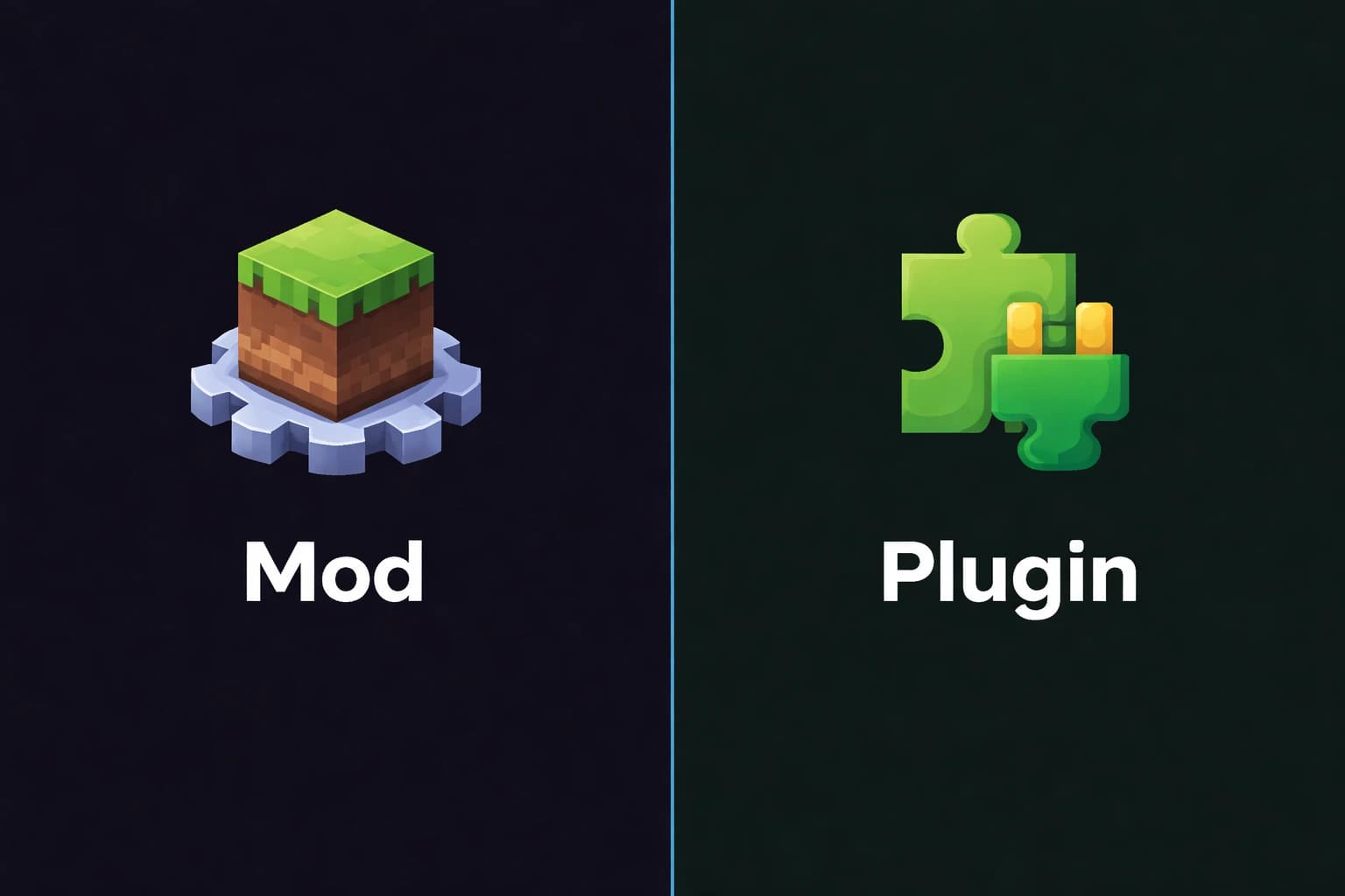 Illustration du guide : Mods vs Plugins ?